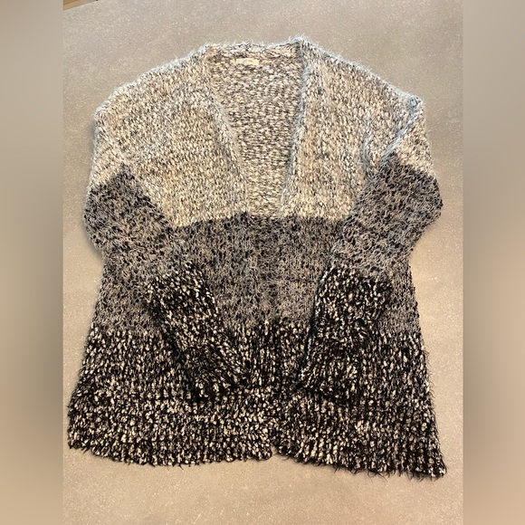 Maurices Sweaters - Maurices Black and Gray Cardigan Sweater with Cozy Knit